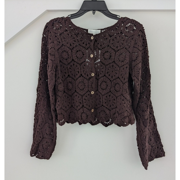 Rebellion Sweaters - Crochet Cardigan Sweater